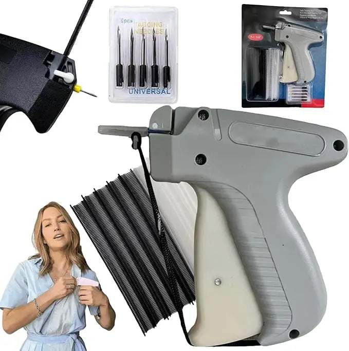 Quick Clothing Fixer,Clothing Fixer Micro Stitch Gun Fine Stitch Tagging Gun For Clothing Mini Stitch Gun Sewing Quilting Hemmin