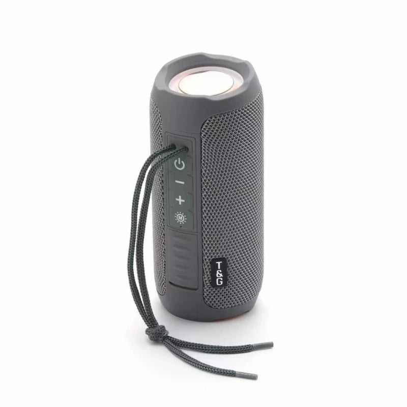 Surround Sound Speakers with RGB Light Fabric Outdoor Subwoofer Microphone Speaker