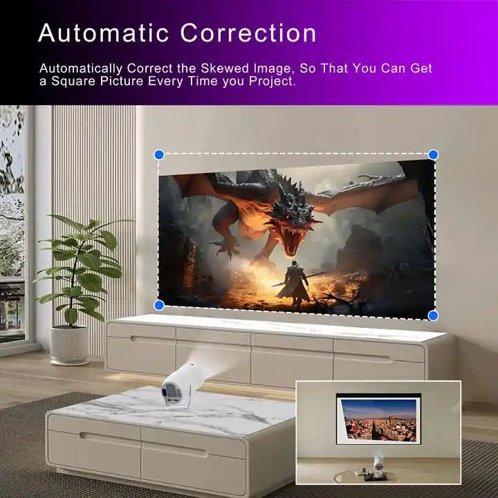 Y400 Android 11 Dual Wifi Video Projector 1080P 720P Full HD Home Theater Projector Smart Portable Mini Projectors