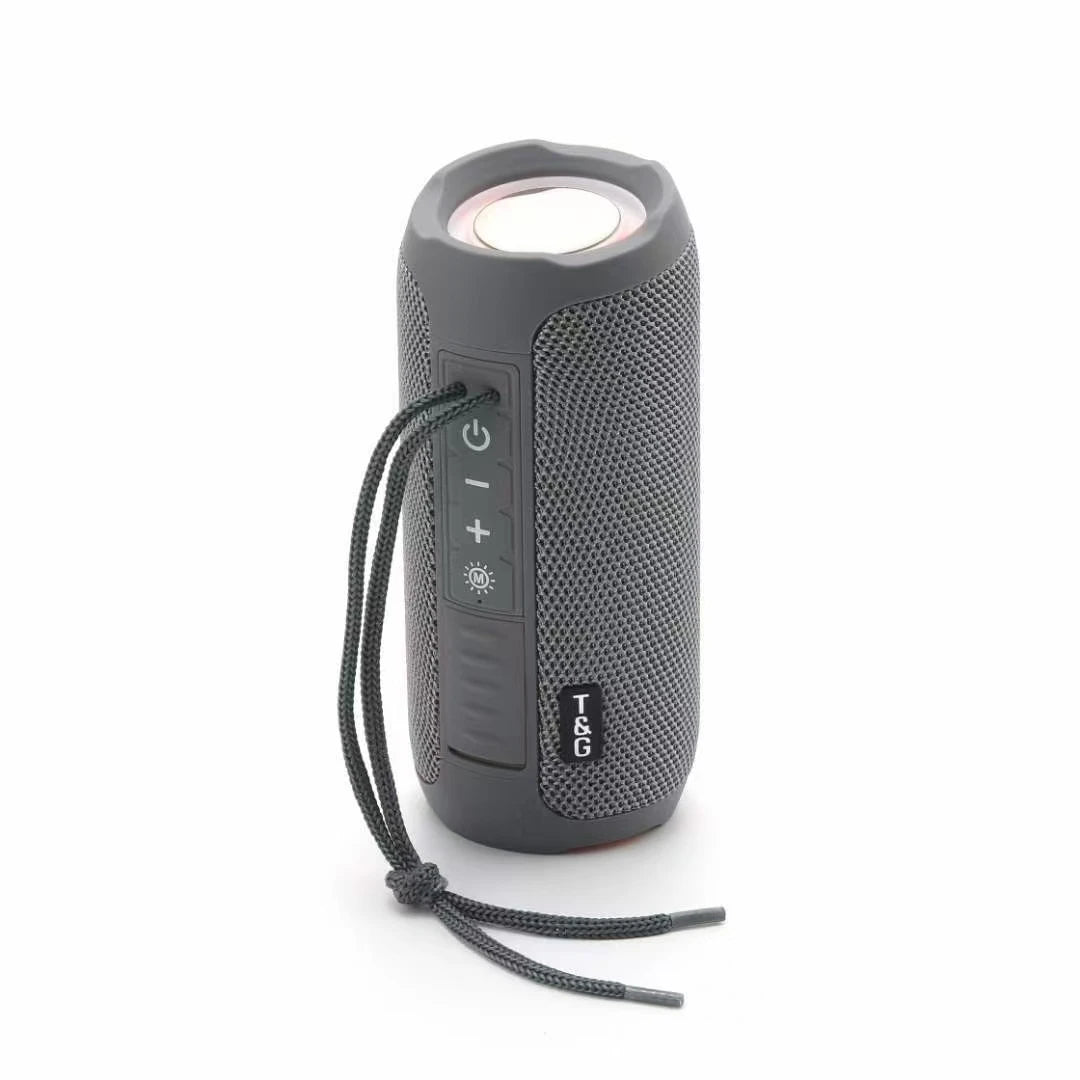 Surround Sound Speakers with RGB Light Fabric Outdoor Subwoofer Microphone Speaker