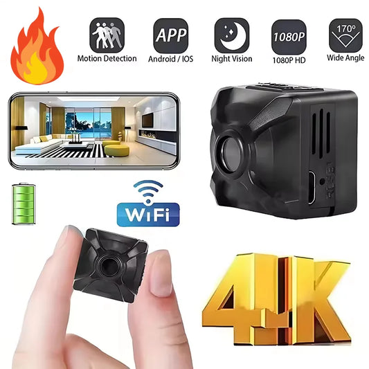X5 Camera Mini Wireless WiFi Home Connected Mobile Remote HD Motion Detection Long Battery Life Monitor Camcorders 2025 New