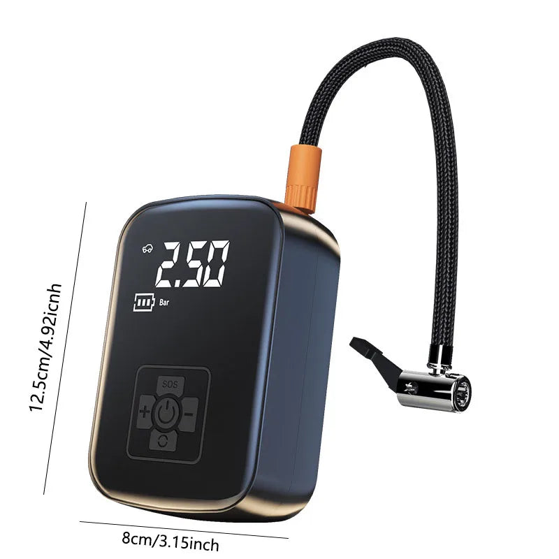 Wireless Car Air Compressor Air Pump Electric Tire Inflator Pump for Motorcycle Bicycle Boat AUTO Tyre Balls Inflatable