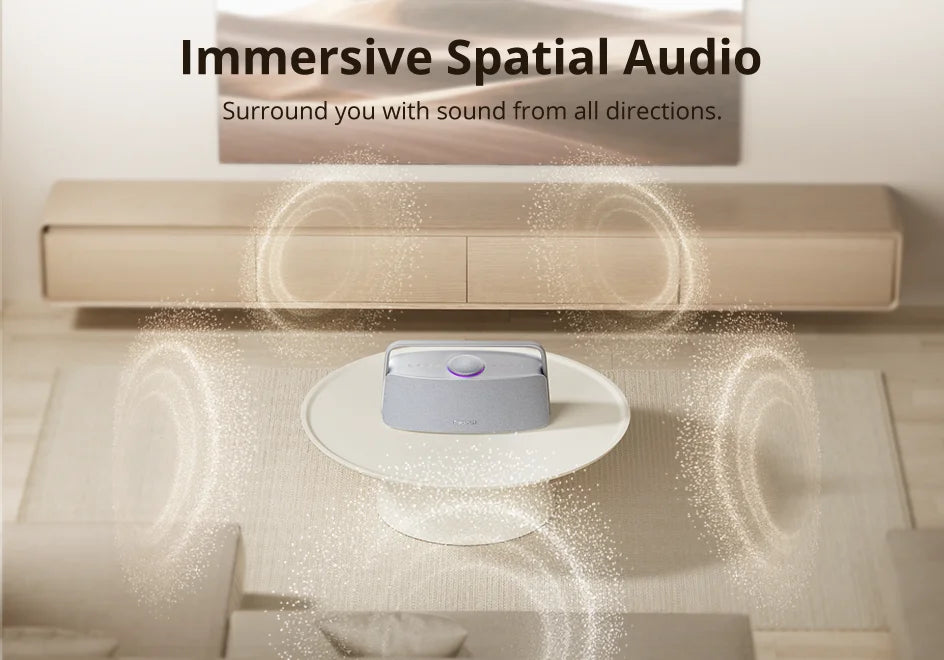 Tronsmart Fiitune X30 Speaker Bluetooth Hi-Res Home Audio with 80W Powerful, IPX6, APP Control, Portable Handle, DSP Technology