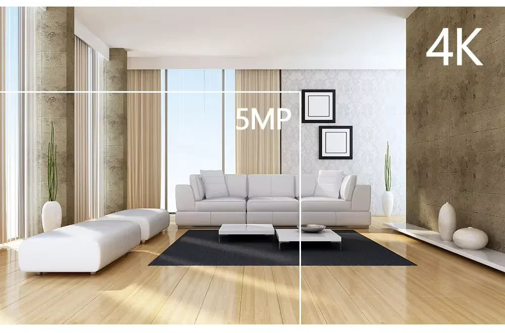 4K 8MP AHD Cameras CCTV Face Detection Security Surveillance 3.6mm Outdoor indoor Waterproof Infrared Night Vision Home Monitor