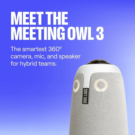 Conference Room Camera, AI-Driven Speaker-Tracking, for Teams - Works with Zoom, Meet - Plug & Play Setup