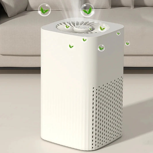 Air Purifiers Home Remove Smoke Odor Formaldehy Air Cleaner HEPA Filter PM 2.5 Air Freshener for Car Bedroom Small Air Purifier