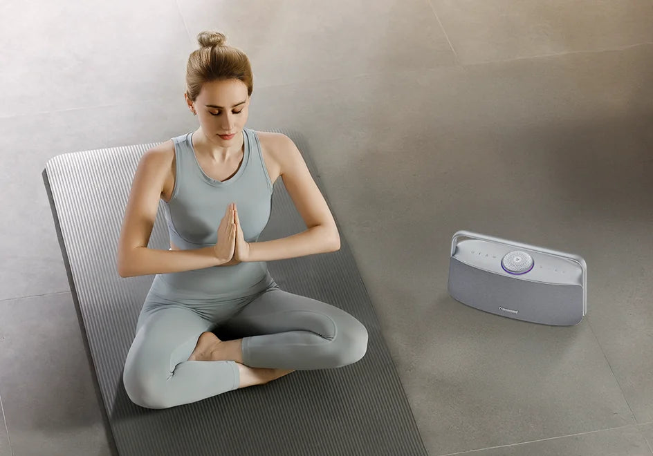 Tronsmart Fiitune X30 Speaker Bluetooth Hi-Res Home Audio with 80W Powerful, IPX6, APP Control, Portable Handle, DSP Technology