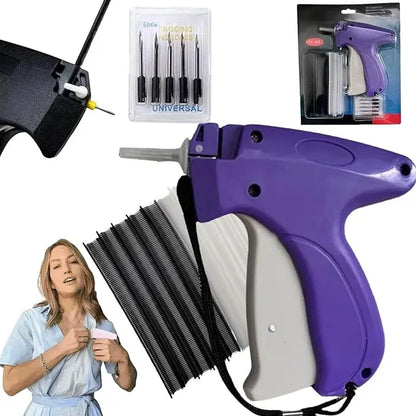 Quick Clothing Fixer,Clothing Fixer Micro Stitch Gun Fine Stitch Tagging Gun For Clothing Mini Stitch Gun Sewing Quilting Hemmin