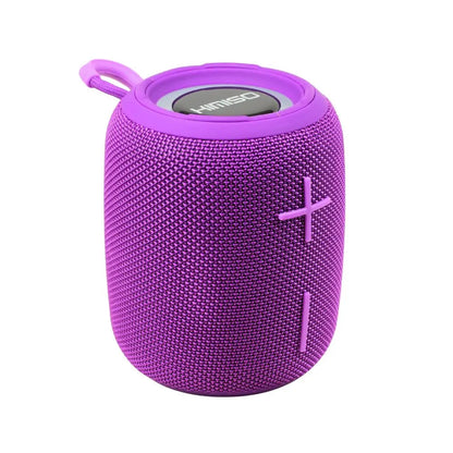 Portable Bluetooth Speaker with RGB Lights, Multiple Inputs, Handle & Loud Sound for Universal Cell Phone