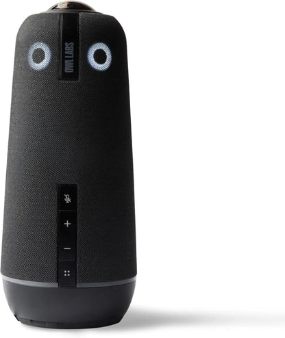 Owl Labs Meeting Owl 3 - 360° 1080p HD Conference Room Camera, AI-Driven Speaker-Tracking, 18-Foot Mic Pickup