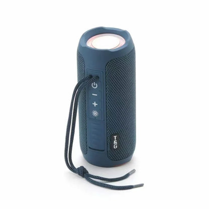 Surround Sound Speakers with RGB Light Fabric Outdoor Subwoofer Microphone Speaker