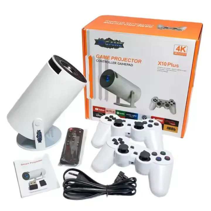 HY300 PK 2024 NEW HY300 PRO Proyector Android 11 Video Projecteur Full Office Home Smart Portable Mini Projectors