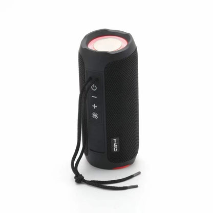 Surround Sound Speakers with RGB Light Fabric Outdoor Subwoofer Microphone Speaker