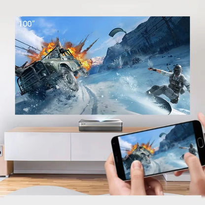 Changhong UST 4K Laser Projector With 5000 ANSI Lumens 3D ChiQ Global Brand Android TV OS MEMC HDR Home Cinema Beamer Proyector