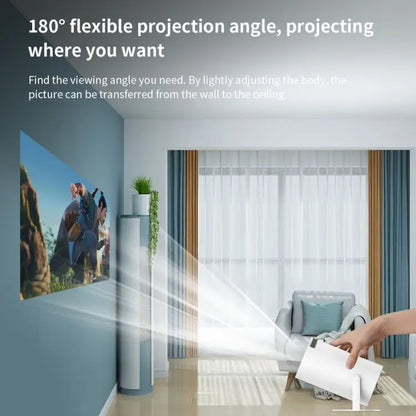Ihomelife HY300 Proyector Android 11 4K Video Projecteur Full HD 1080P 720P Office Home Smart Portable Projector Mini Projectors