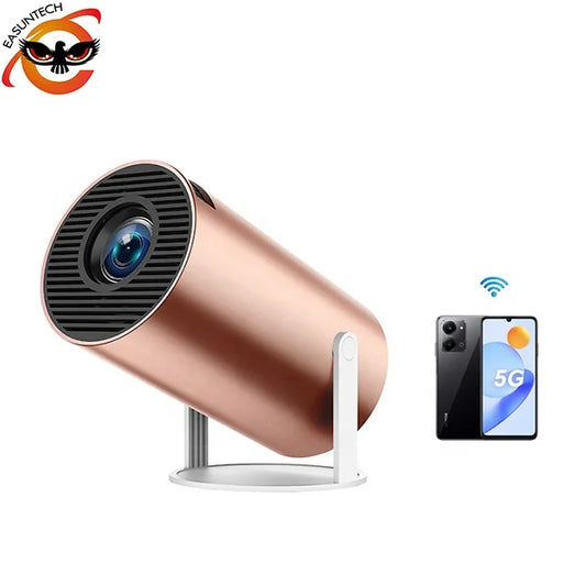 EASUNTECH 800p Wifi Wireless Lcd Led Smart Android Portable Mini 4k Wifi6 a Hy300 Pro Max Price Best Wireless Mini Projectors
