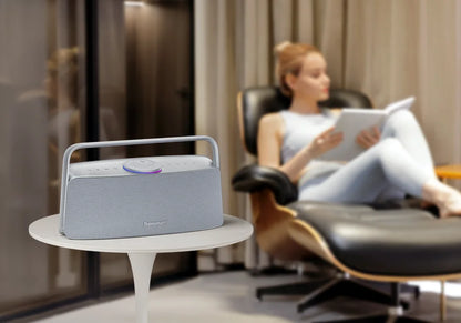 Tronsmart Fiitune X30 Speaker Bluetooth Hi-Res Home Audio with 80W Powerful, IPX6, APP Control, Portable Handle, DSP Technology