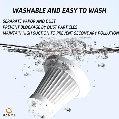 Wireless Vacuum Cleaner Dual Use for Home and Car High Power Powerful Vacuum Cleaner Black