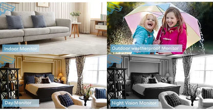 4K 8MP AHD Cameras CCTV Face Detection Security Surveillance 3.6mm Outdoor indoor Waterproof Infrared Night Vision Home Monitor