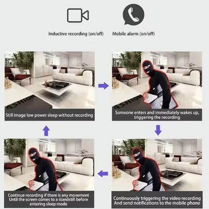 X5 Camera Mini Wireless WiFi Home Connected Mobile Remote HD Motion Detection Long Battery Life Monitor Camcorders 2025 New