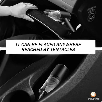 Wireless Vacuum Cleaner Dual Use for Home and Car High Power Powerful Vacuum Cleaner Black