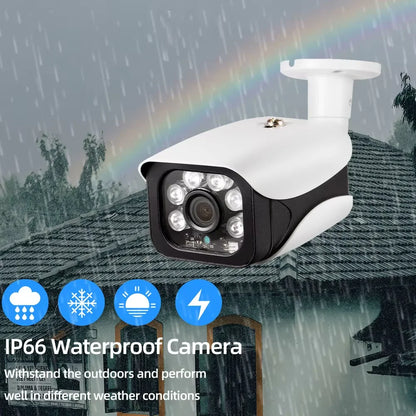 4K 8MP AHD Cameras CCTV Face Detection Security Surveillance 3.6mm Outdoor indoor Waterproof Infrared Night Vision Home Monitor