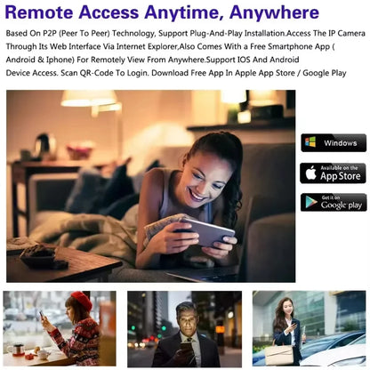 4K 8MP AHD Cameras CCTV Face Detection Security Surveillance 3.6mm Outdoor indoor Waterproof Infrared Night Vision Home Monitor