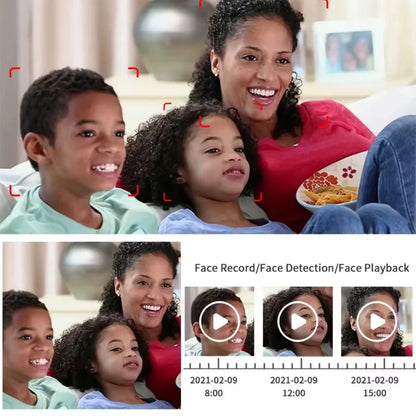 4K 8MP AHD Cameras CCTV Face Detection Security Surveillance 3.6mm Outdoor indoor Waterproof Infrared Night Vision Home Monitor