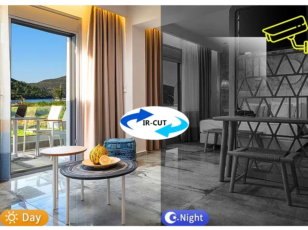 4K 8MP AHD Cameras CCTV Face Detection Security Surveillance 3.6mm Outdoor indoor Waterproof Infrared Night Vision Home Monitor