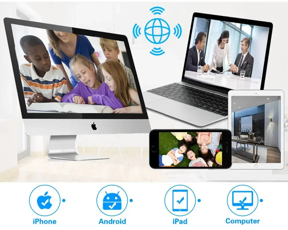 4K 8MP AHD Cameras CCTV Face Detection Security Surveillance 3.6mm Outdoor indoor Waterproof Infrared Night Vision Home Monitor