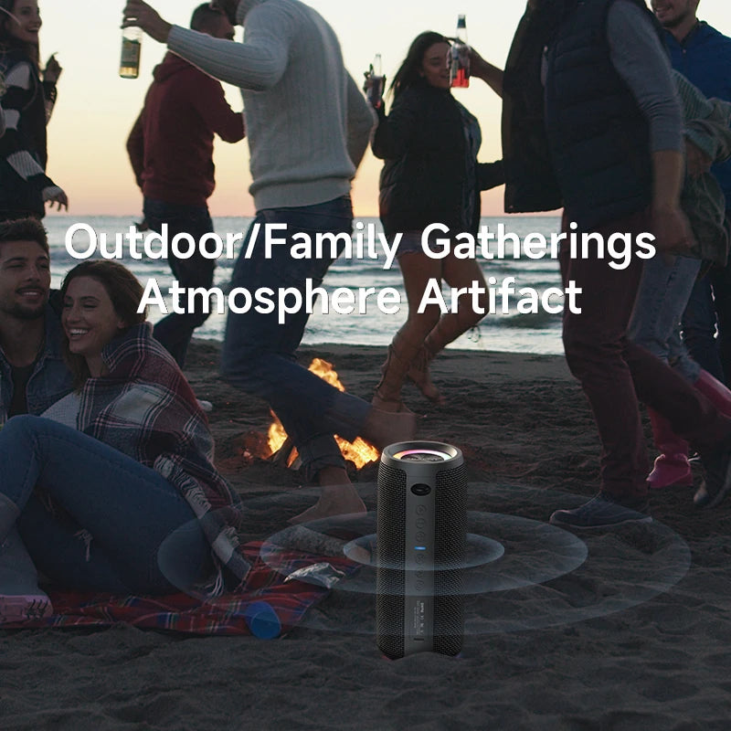 ZEALOT-S51Pro 40W High-power Bluetooth Speaker 3D Stereo Bass Bluetooth Speaker Portable IPX5 Waterproof Suitable TWS Boom Box