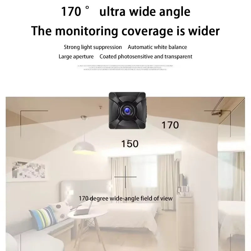 X5 Camera Mini Wireless WiFi Home Connected Mobile Remote HD Motion Detection Long Battery Life Monitor Camcorders 2025 New
